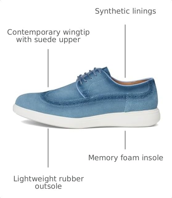 Image of Stacy Adams Trudell Wing Tip Lace-Up
