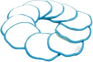 ClaCla Bamboo Cotton Facial Pads - Reusable Makeup Remover Rounds - Washable Organic Face Cleansing and Baby Cleaning Cloths for Sensitive Skin - Best Natural Wipes for Home and Travel - 7 Pieces + Laundry Bag