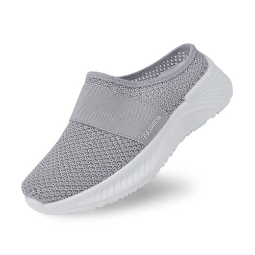 Chaussons été femme bout fermé soulagent les pieds fatigués