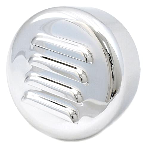 Kalanbay Chrome Louvered Horn Cover 42-1084 #TOP5
