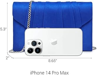 Dasein Elegant Pleated Satin Floral Crystal Flap Clutch Evening Bag - Diff Colors Avail