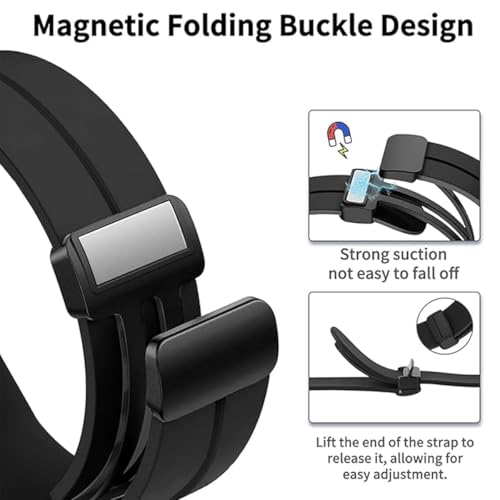 Image of YODI Strap Band Compatible with Amazfit T-Rex 2 Smartwatch Only Soft Silicone | Nylon | Chain | Leather Watch Straps with Installation Adjuster Tool For Amazfit TRex 2