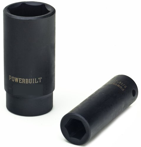 Powerbuilt 642321 1/2-Inch Drive 24mm Deep Impact Socket