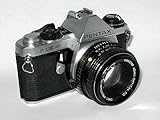 Pentax Me Super-Kamera w/Pentax 50 mm Standard-Objektiv Kit.