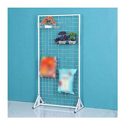 Cloison décorative pour bureau modulable panneau blanc sur pied