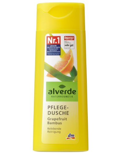 Alverde Pflegedusche Grapefruit Bambus, 2er Pack (2 x 250 ml)