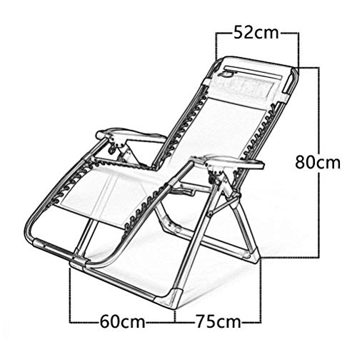 Chaise pliante de camping zero gravity pour vos journées plage - 3