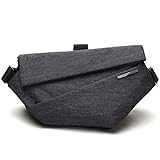 NIID X URBANATURE クロスボディバッグ 防水 Radiant Urban Sling R1 ショルダーバッグ 斜めがけ スリングバッグ メッセンジャーバッグ カメラバッグ ボディバッグ 三脚ホルダー 大容量 男女兼用 クラウドファンディング (インディゴ)