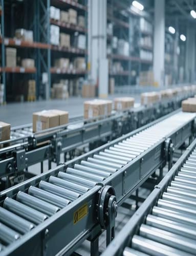 Trasportatori a rulli per impieghi gravosi per progetti fai-da-te | Soluzioni di trasporto industriali in fabbrica | Attrezzature per la movimentazione dei materiali