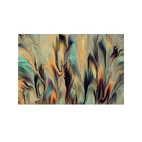 Impression d'art moderne mains abstraites sur fibre toile premium 60x90