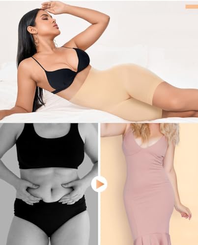 KeepCart Women Tummy Control Shapewear High Waist Trainer Thigh Slimmer - Image 4