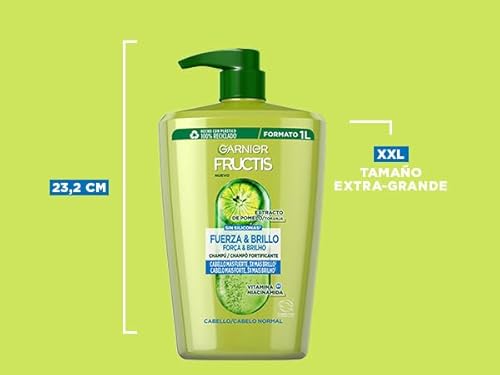 Shampooing Fructis Force & Brillance 1000 ml - vue 7