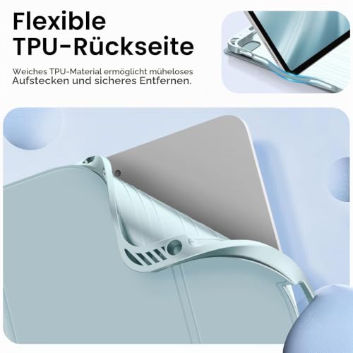 FINTIE Hülle mit Tastatur für iPad Air 11 Zoll(M4/M3/M2),iPad Air 5/4 10.9" – Ansicht 5