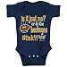Michigan Wolverines Fans. Is It Just Me or do the Buckeyes Stink?! Navy Onesie (NB-18M) (12M).
