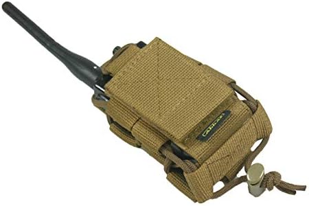 M.O.L.L.E pouch bag Radio Phone GPS tactical (Coyote brown)