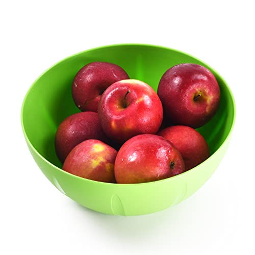 Tazón de plástico rosa de 10 pulgadas para servir YBM HOME miniatura 3