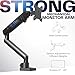 VIVO Premium Aluminum Full Motion Single Ultrawide Monitor Desk Mount Stand with Lift Engine Arm, Fits Screens up to 40 inches, STAND-V101BB