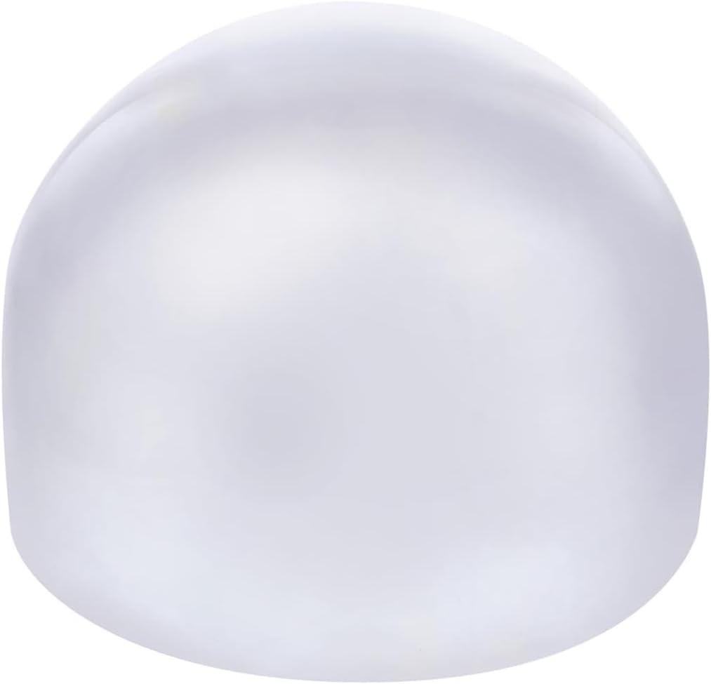 United Pacific 10232 Axle Hub Cap, Rear, 8", Chrome, Fullmoon Style