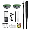 SMA26 Plus RTK Surveying Equipment Rover Base with Survey Software, PPK,PPP Technology, Tilt Compensation,IP67 Waterproof, BT/WiFi,Ideal for Land, Construction(Include Pole)