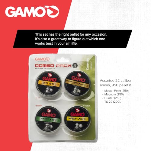 Image of Gamo Air Rifle Pellet Combo Pack .177 or .22