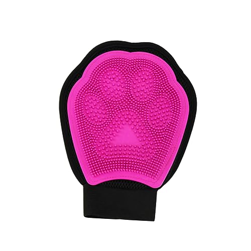 VANZACK Pet Bathing Gloves Dog Grooming Gloves Massage Brush Silicone Material for Cats Dogs
