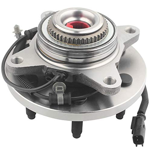 Image of MotorbyMotor 515142 Front Wheel Bearing Hub Assembly 4WD with 6 Lugs fits for Ford F-150, Expedition, Lincoln Navigator 2011-2014 Low-Runout OE Replacement Hub Bearing w /ABS