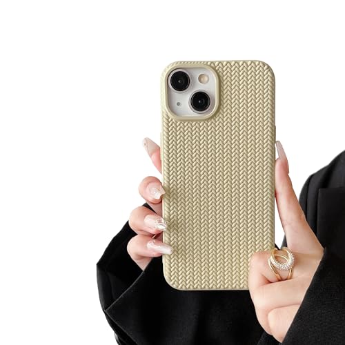 Coque iPhone 15 antichoc souple tressée pour éviter les chutes