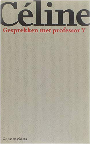 Gesprekken met professor Y [Dutch] 9065511105 Book Cover