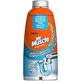 Mr Muscle Abflussschäumer, Abflussreinigungsschaum zur Entblockung & Beseitigung von Gerüchen, 500 ml