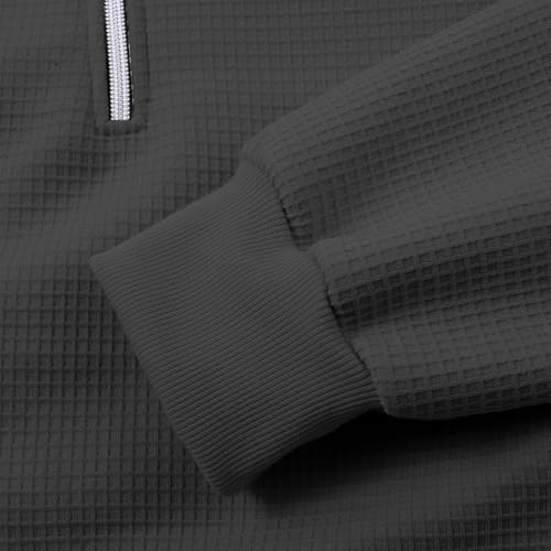 Sudadera con capucha para hombre con forro polar gris oscuro talla M 7