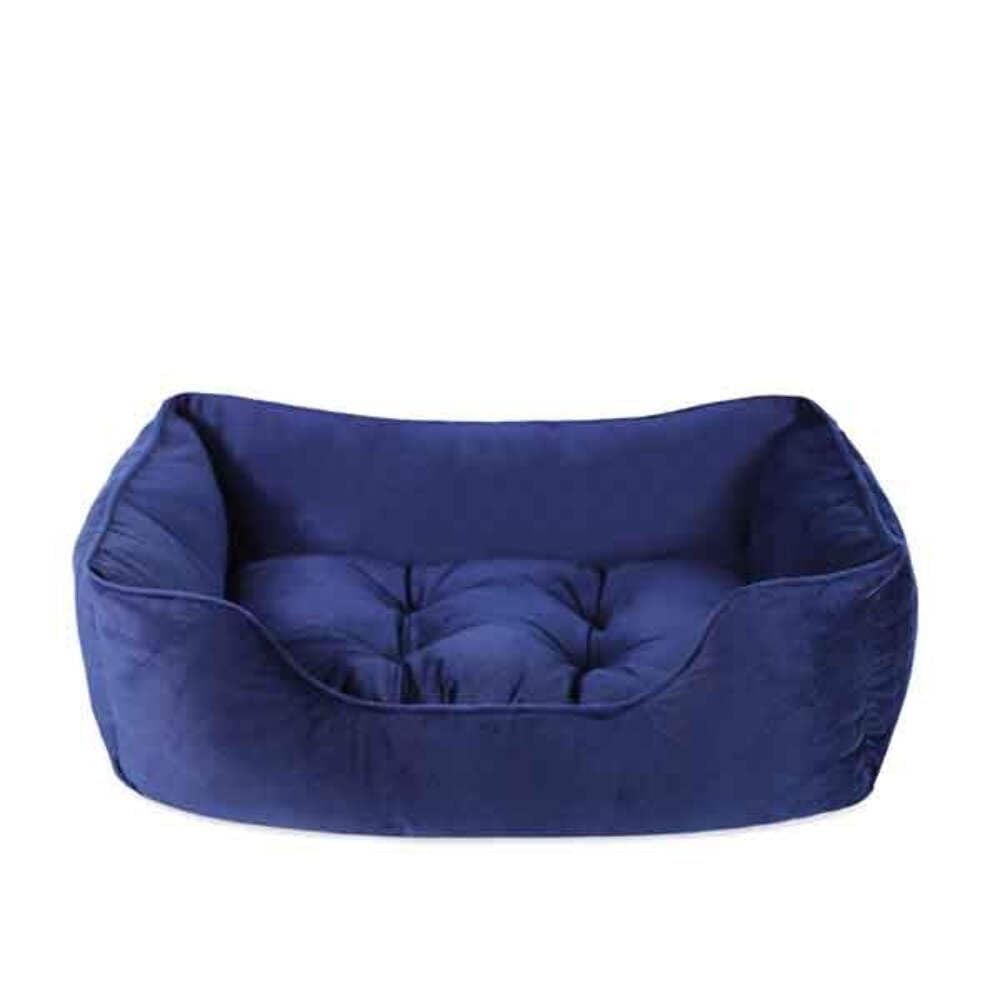 Rosewood 40 Winks Velvet Navy Box Bed - Large