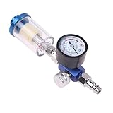 【 Hochwertiges Material 】 Die obere Abdeckung besteht aus einer hochwertigen Aluminiumlegierung, ist rostfrei, leicht und formschön. Der Filterkörper ist aus hochwertigem, schlagfestem und verformungsbeständigem Kunststoff gepresst. Das Aluminiumgehäuse und das Messingfilterelement sorgen für deutlich verbesserte Stabilität und Zuverlässigkeit. Längere Lebensdauer.