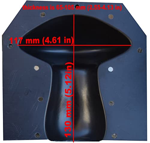 Svitmolds Concrete Mold Diy 3D Mushrooms Statue Decor Garden Decor Decoration Home Decor,Yard, Fairy Garden - Lawn Ornament Décor (D62+D63+D64) #TOP4