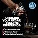 Danger Coffee by Dave Asprey, Remineralized, Mold Free & Lab Tested Swiss Water Decaf Ground Coffee, Medium Roast, Decaffeinated 10.9 Ounce