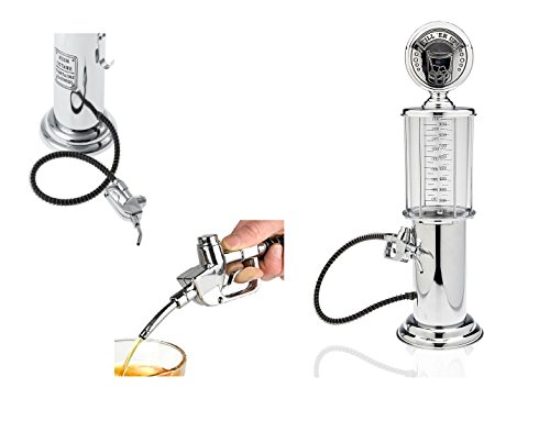 Gas Pump Whiskey/Bourbon Decanter - Liquor Dispenser for Vodka, Rum, Wine, Tequila or Scotch Decanter is Stainless - Thumbnail 3