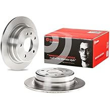 Brembo 08.4487.10 Standard solid Rear Brake Rotor BMW OE# 34211162968