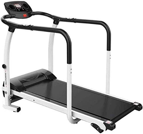 Image of Electric Motorised Folding Runningtreadmill,3 Intelligent Modes, with Safety Armrest, Heart Rate Test in Hand, Portable Fitness Equipment for Fitness Training