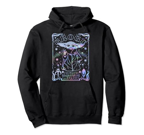 Sweat-shirt Grogu Star Wars à capuche confortable pour fan de The Mandalorian