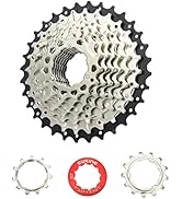 CYSKY 9 Fach Kassette 11-25T/11-28T/11-32T/11-36T/11-40T/11-42T Kassette passend für Mountainbike...