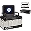 Numskull Minecraft 2-in-1 speelgoedopbergdoos en klapstoel - Gaming- accessoireorganizer met deksel en handgrepen voor familiekamers, officiële Minecraft-merchandise