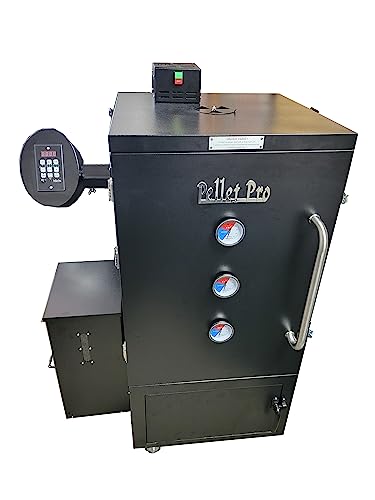 Pellet Pro® 2300 Vertical Pellet Smoker DOUBLE WALL Cabinet Free Cover and Convection Fan - Home Delivery