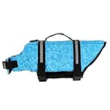 🐶Estándose para todas las razas, disponibles en tamaños pequeños a grandes, por lo que si su perro es corto y robado o largo y lanky, hay un chaleco de natación para perros para ellos. Perro Belibancés Ayuda Life Jacket Fit For Beach, Pool, Boating, Lake, Natación, Caza, Surf o Cualquier Agua Deportes