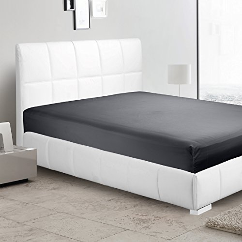 Image of Clara Clark Premier 1800 Deep Pocket Fitted Sheet, Fits up to 16 inch depth - Double Brushed Microfiber.