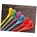 BESPORTBLE 12pcs Balance Stick Toy Wooden Spoon Egg Relay Game for Family Outings Birthday Parties Boys and Girls Adults Fun