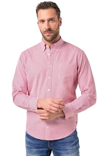 Chemise homme JP 1880 en seersucker rayé coupe modern fit à manches longues