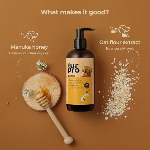 Image of De-Shedding Dog Shampoo Kit - Anti-Shedding Shampoo + Conditioner + Serum - Coat Health Combo - No Tears Pet Shampoo for Adult and Puppy