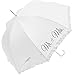 Produktbild Susino Parapluie Mariage - MR & MRS Regenschirm, 86 cm, 90 liters, Weiß (Blanc)