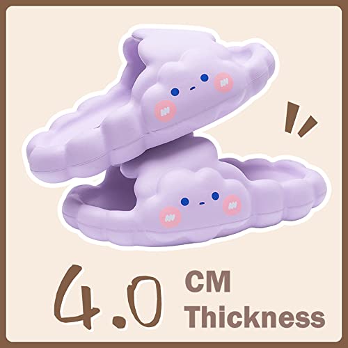 Floette Cute Slide Sandals Kawaii Slippers Shower Non-Slip Bathroom Spa Sandals Comfort Lightweight for Couple Lovers2
