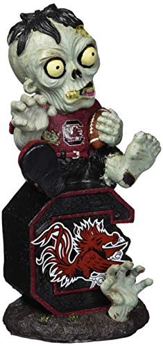 Figurine Zombie NCAA avec ballon de foot FOCO statuette de collection pour fan de sport américain