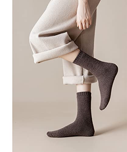 Image of Womens Wool Knit Winter Socks